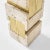 Table Lamp in Travertine and Brass by Gaetano Sciolari, 1970s For Sale - Image 4 of 8