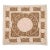 Boho Embroidered Terracotta Suzani Embroidery Wall Decor - 4'2'' X 4'9'' For Sale