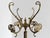 Vintage Italian Brass Coat Rack with Rotating Crown and Female Face Tripod Base, 1960s For Sale - Image 9 of 18