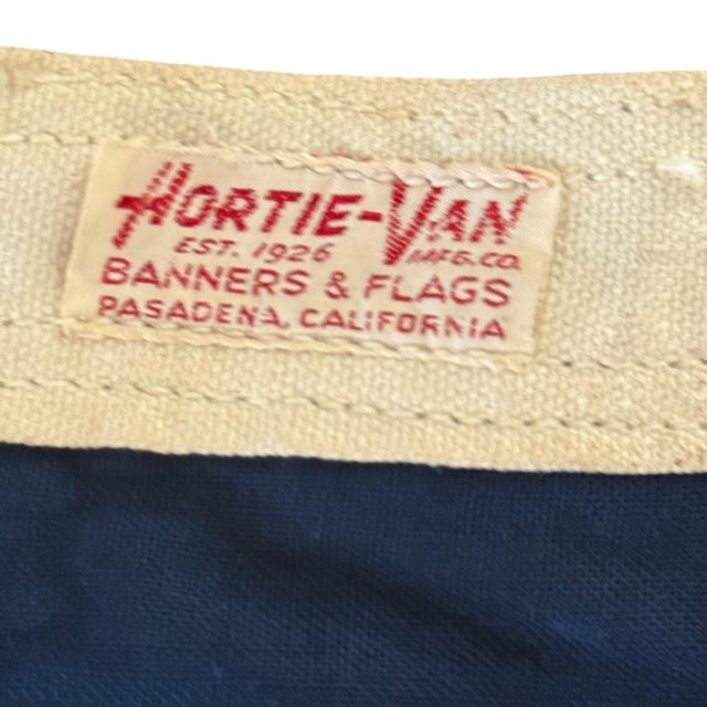 Hortie-Van Manufacturing Co. Vintage 13 Star Betsey Ross Style Banner Flag by Hortie-Van - Pasadena – 2’ X 10’ For Sale - Image 4 of 7