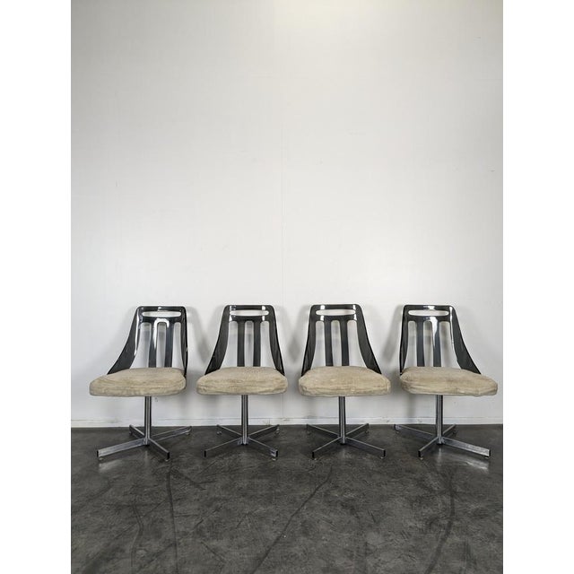 Space Age Chairs by Brody, Set of 4, in Very Good conditions.