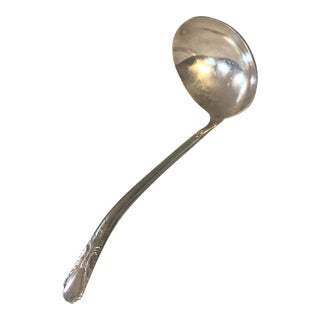 Vintage Silver Plate Gravy Spoon For Sale