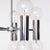 1970s Robert Sonneman Chrome Chandelier 1970s For Sale - Image 5 of 6