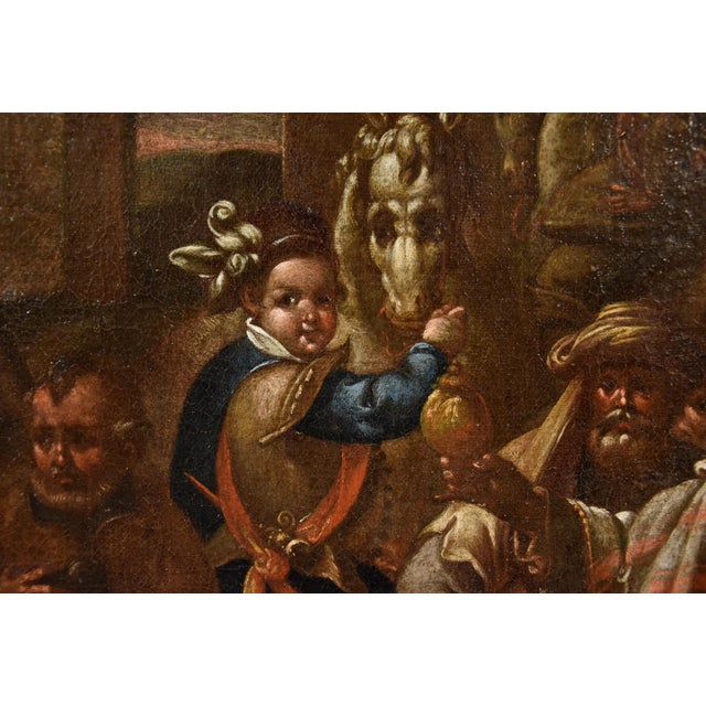 Giovanni Stradano, Adoration of the Magi, 1500s-1600s, Oil on Canvas For Sale - Image 3 of 16