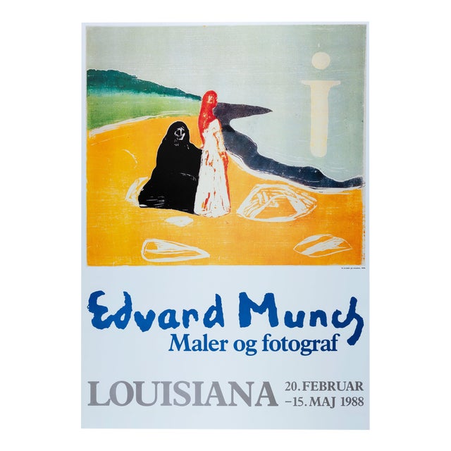 Edvard Munch Two Women on the Beach Poster For Sale