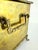 Rustic European 1960s Vintage Mid Century A. Lara Brass Footed Box For Sale - Image 3 of 10