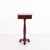 Wood Antique Mahogany Lamp Table with Column Base and Lock, 20th Century For Sale - Image 7 of 10