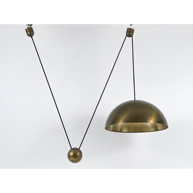 Large Solan Counter Balance Pendant Lamp by Florian Schulz, 1970s For Sale - Image 11 of 18