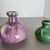 Set Colorful Ceramic Studio Pottery Vases from Otto Keramik, Germany, 1970s, Set of 3 For Sale - Image 12 of 18