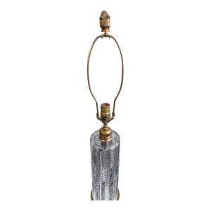 Vintage Monumental Waterford Crystal Sheila Table Lamp