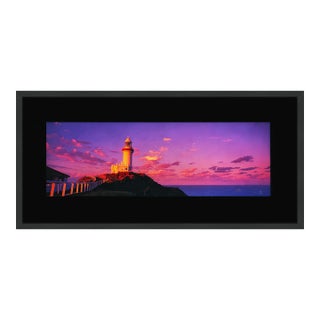 Peter Lik, Bryon Lighthouse (100 Cm), Hand Signed Ilfochrome Photograph, Framed For Sale