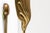 Italian Leaf Brass Sconce attributed to Tommaso Barbi for Bottega Gadda, 20th Century For Sale - Image 5 of 10