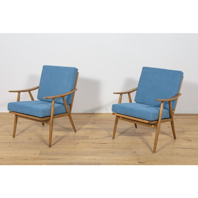 Mid-Century Modern Mid-Century Modern Armchairs from TON, Czechoslovakia, 1960s, Set of 2 For Sale - Image 3 of 18