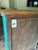Wood Vintage Solid Romanian Knotty Pine Cabinet With Distressed Turquoise Painted Finish For Sale - Image 7 of 7