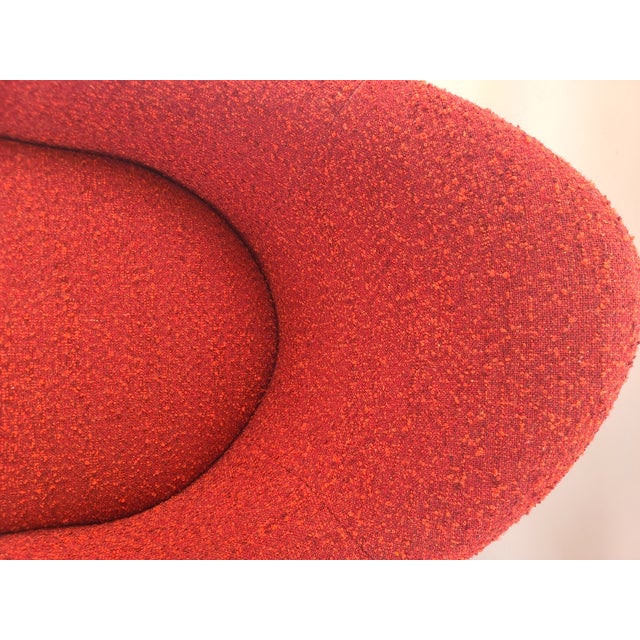 Pair Milo Baughman Thayer Coggin Walnut Petite Armchairs For Sale - Image 9 of 9