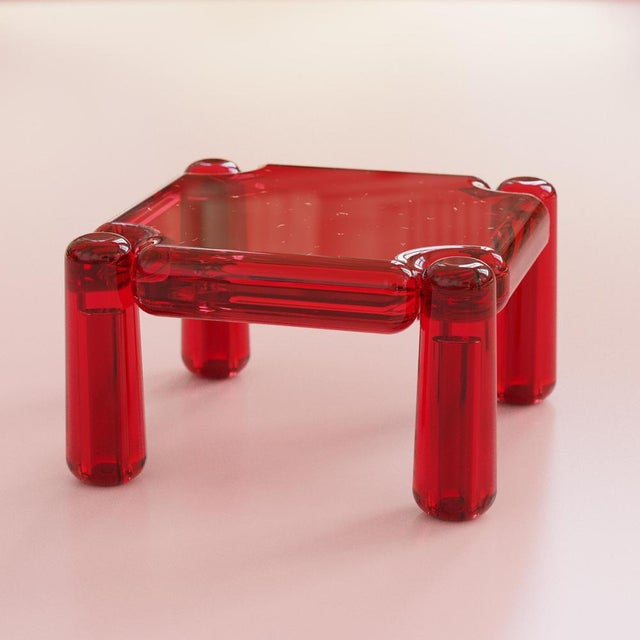 Candy Squared Coffee Table by Luis Gimeno For Sale - Image 8 of 10