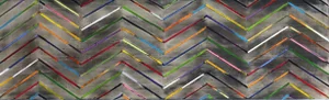 Original Abstract Artwork, "Zig Zag 16-3-2" by Petra Ros-Nickel