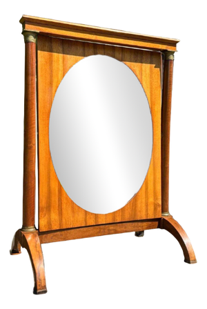 Empire Standing Mirror in Walnut