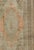 Measures: 6'0 x 9'9 1940s taupe vintage Oushak rug from Turkey with light salmon / coral medallion. Keivan Woven Arts /...