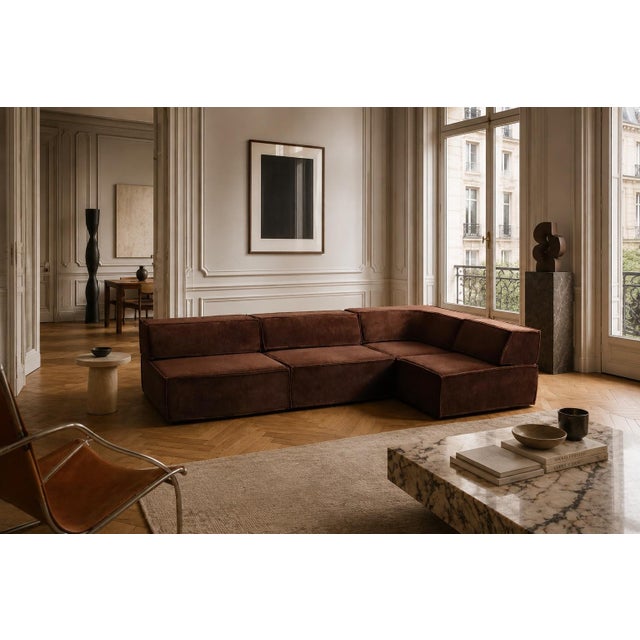 Trio Modular Sofa by Team Form AG for COR, 1970s, Set of 4 For Sale - Image 9 of 10
