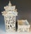 Vintage Hand Carved Openwork Soapstone Chinese Pagoda Lantern Lamp For Sale - Image 10 of 15