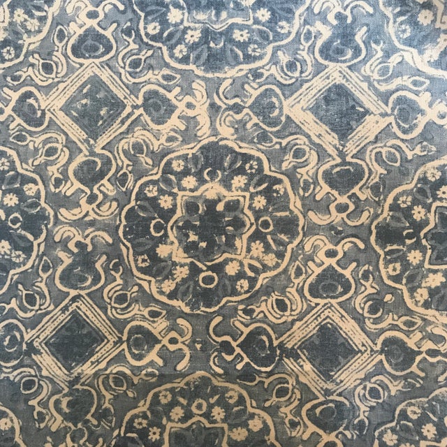 Blithfield & Co Ashcombe Linen Fabric - 2 2/8 Yards For Sale - Image 10 of 10