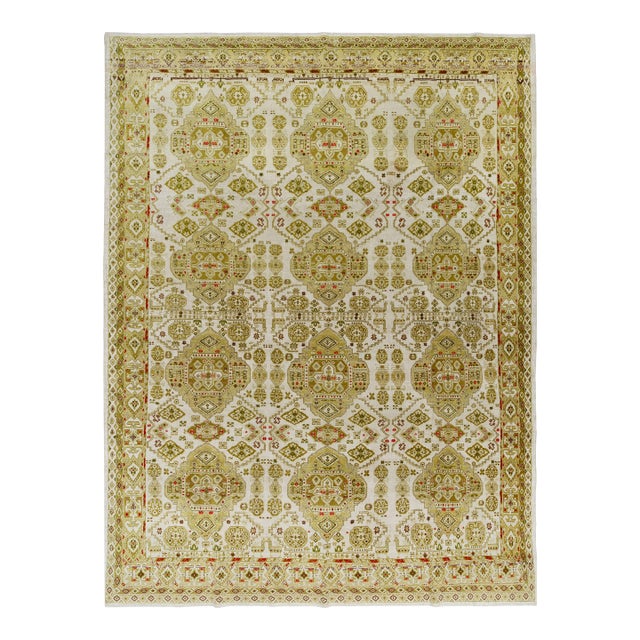 Galerie Shabab Collection Mid-20th Century Turkish Anatolian Room Size Carpet For Sale