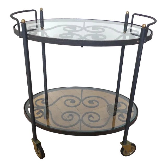 Vintage Italian Serving Cart, 1960s For Sale