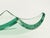 Elegant ashtray/empty pockets in cut glass attributed to the 1960s Fontana Arte production. Good condition: one small...
