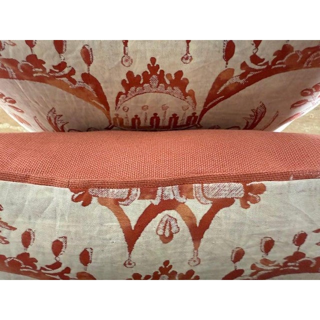 Pair of Authentic Fortuny Mezzaro / Mezziano Textile Pillows For Sale In Los Angeles - Image 6 of 6