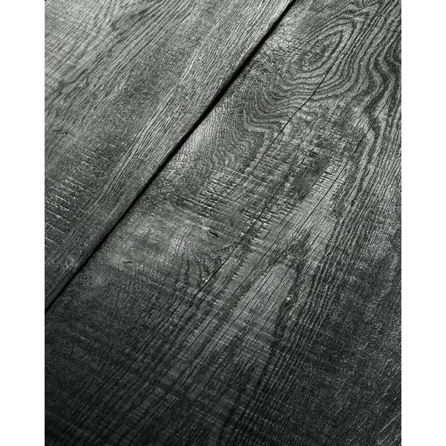 Contemporary Yakisugi Burnt Wood Desk by Case Studios For Sale - Image 3 of 8