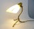 1950s Mid-Century Adjustable Crow Base Table Lamp in Brass, Italy, 1950s For Sale - Image 5 of 10