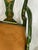 1980s Signed Norman Lundin Green Chinoiserie Armchair For Sale - Image 12 of 18