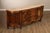 High Quality European Made French Provincial Style Sideboard Featuring A Shaped Marble Top Over A Serpentine Case....