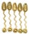 Trobar Coffee Spoons Set by Sebastiao Lobo/Trobar, Set of 5 For Sale
