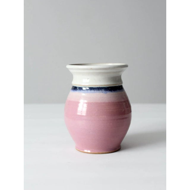 Early 21st Century Studio Pottery Vase For Sale - Image 5 of 10