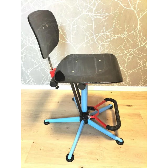 Vintage Workshop Chair, 1950s For Sale - Image 4 of 9