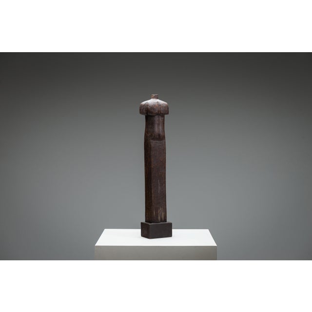 Abstract Solid Wood Torso, 1960s For Sale - Image 16 of 16