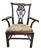 A Late 18th Century Chippendale Armchair For Sale