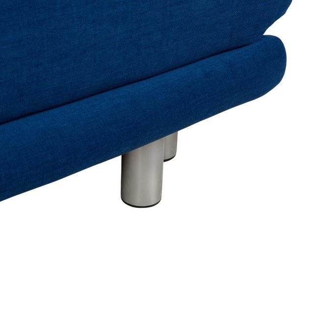 Blue Multy 3-Seater Sofa in Blue Malou 167 Upholstery from Ligne Roset For Sale - Image 8 of 17