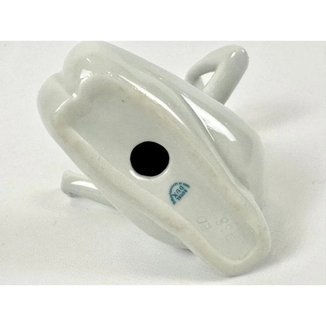 Ceramic Woman Porcelain Figurine by Jiří Černoch for Royal Dux, 1960s For Sale - Image 7 of 8