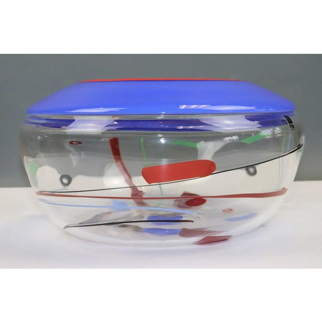 Mid-Century Modern Kadinsky Inspired Murano Glass Bowl For Sale In New York - Image 6 of 8