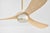 2020s Linari Aerocurve Led Ceiling Fan - White and Brushed Brass With Natural Wood Blade Finish For Sale - Image 5 of 7