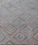 Textile Vintage Hand Woven Turkish Embroidered Flat-Weave Rug With Geometric Design For Sale - Image 7 of 13