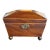 19th Century Small Mahogany Tea Caddy For Sale