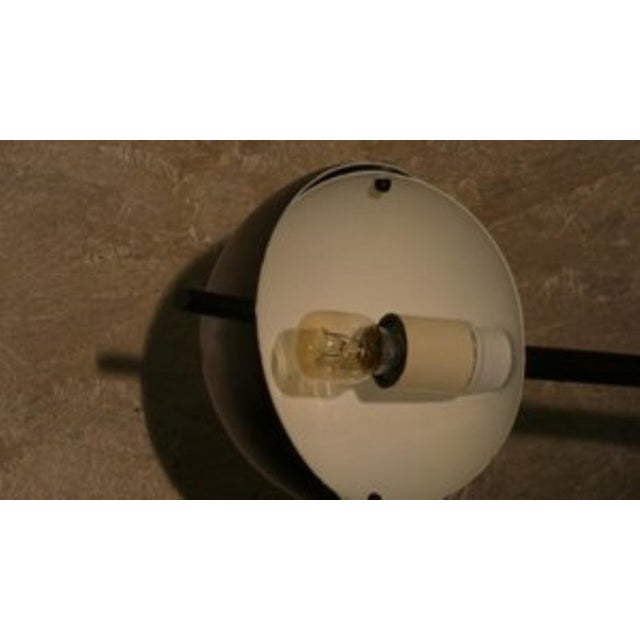 Metal Desk Lamp with Adjustable Sphere Lampshade, 1980s For Sale - Image 4 of 10