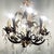 Art Deco Vintage Crystal Chandelier For Sale - Image 3 of 5