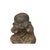 Oriental Gray Stone Little Lohon Monk Covering Eyes Statue For Sale In San Francisco - Image 6 of 8