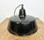 Industrial Black Enamel Pendant Lamp, 1950s For Sale - Image 13 of 18