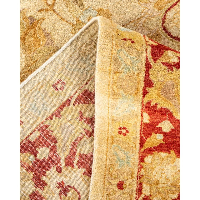 Mogul, One-of-a-Kind Hand-Knotted Area Rug - Ivory, 8' 2" x 9' 10" For Sale In New York - Image 6 of 8